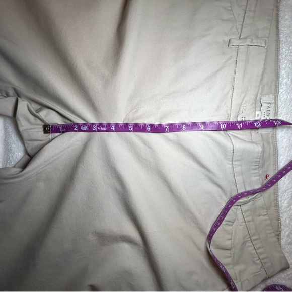 Talbots Khaki Perfect Skimmers with Leg Button Detail Size 16 - Picture 15 of 15